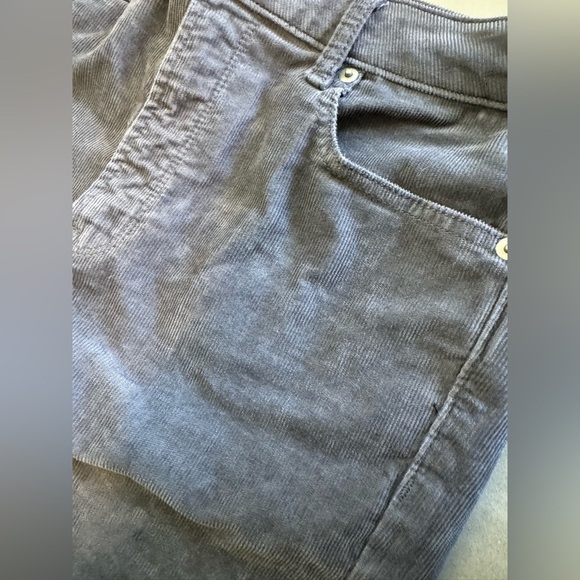 🔥 4 for $20 DEAL 🔥GAP High Rise Grey Corduroy Skinny Leggings Pants Sz 8/29T - Picture 4 of 12
